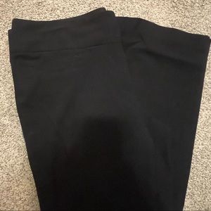 Black dress pants size 13 with tummy control pannel